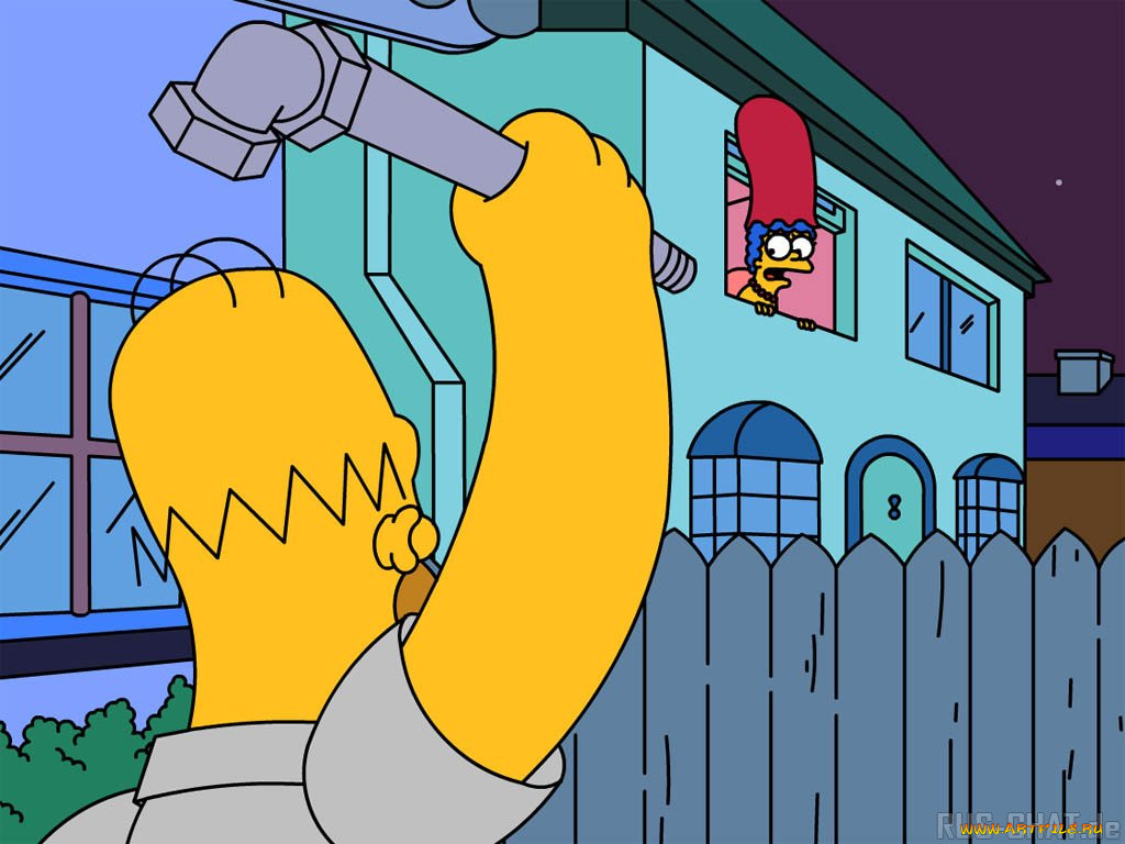 , the, simpsons